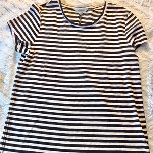 Calvin Klein Short Sleeve Slub/Distressed Tee